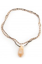 Collier Long pierre véritable